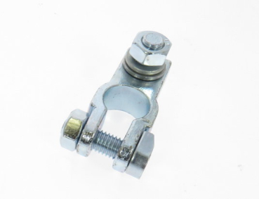 Batterieklemme Minus, M8, mit Scheibe, Federring, Mutter