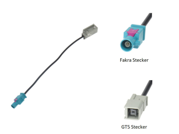Antennenadapter GT5 Stecker - Fakra Stecker