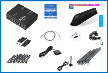 5G/WLAN Router Teltonika RUTC50 mit ANT1215