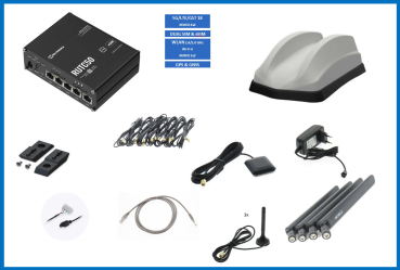 5G/WLAN Router Teltonika RUTC50 mit ANT815 weiß
