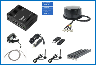 5G/LTE/WLAN Router Teltonika RUTM51 mit ANT510 schwarz