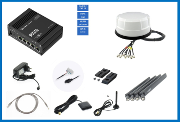 5G/WLAN Router Teltonika RUTX50B mit ANT510 weiß