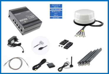 5G/WLAN Router Teltonika RUTX50B mit ANT510 weiß