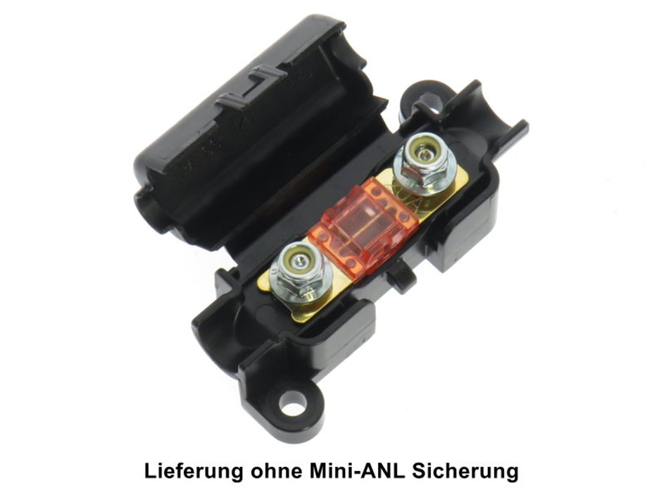  Sicherungshalter bis 125 A / 32V für Mini ANL Sicherung  (M5/41 mm)