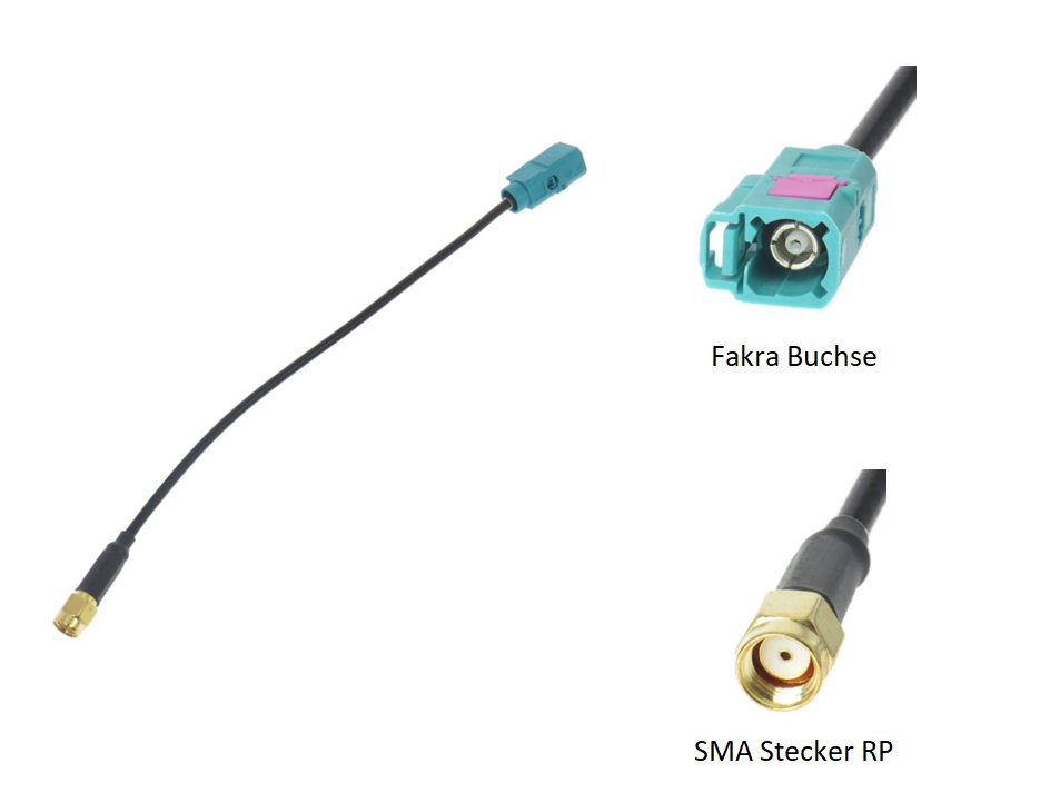 Adapter SMA Stecker auf  SMA Buchse für GPS UMTS LTE & WLAN Verlängerung