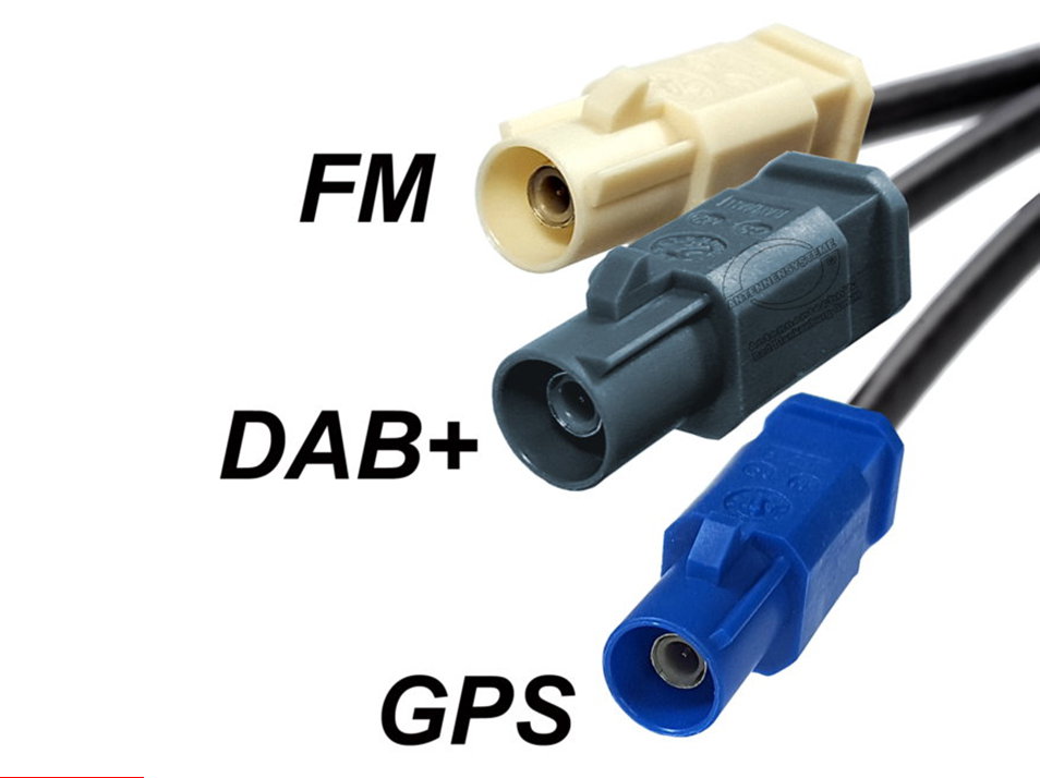  Kombiflex-Antenne - FM/DAB+/GPS mit Fakraanschlüssen