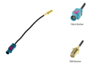 Antennenadapter FAKRA Stecker - SMA Buchse