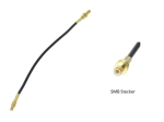 Antenna adapter MCX plug - SMB plug