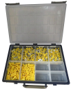 Assortment box cable lugs yellow