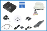 Teltonika 5G Router RUTC50-12V und Antenne DZ_ANT1030w, weiß